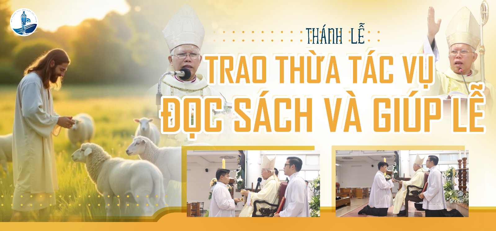 Thánh lễ trao Thừa tác vụ Đọc Sách và Giúp Lễ tại Đại Chủng viện Sao Biển Nha Trang 2025