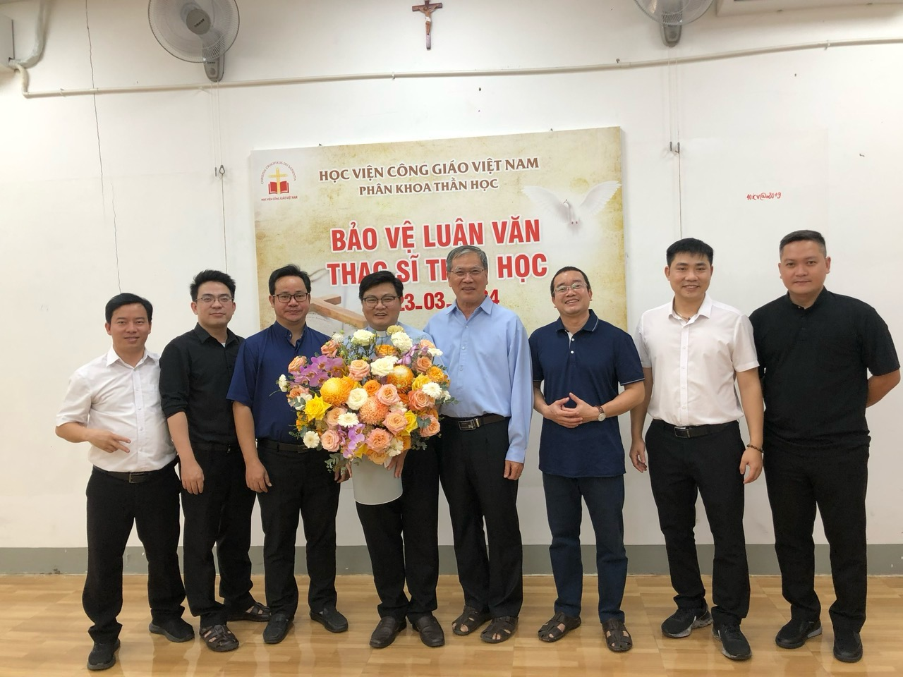 Bảo vệ Luận văn Thạc sĩ Thần học tại Học viện Công giáo Việt Nam